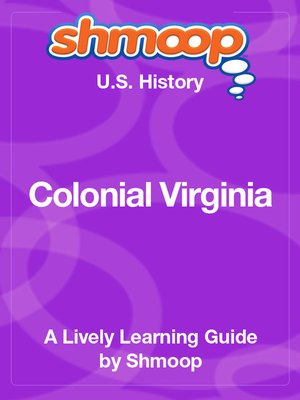 cover image of Colonial Virginia